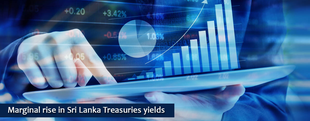 Marginal rise in Sri Lanka Treasuries yields