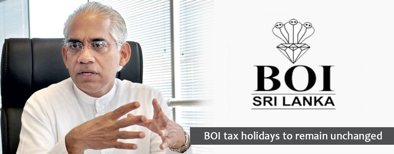 BOI tax holidays to remain unchanged
