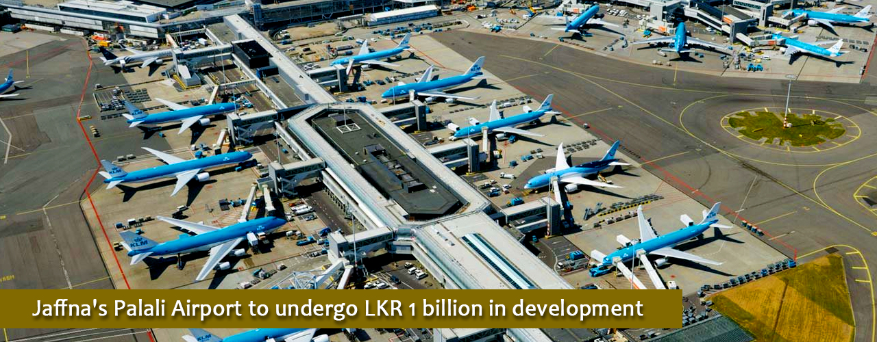 Jaffna’s Palali Airport to undergo LKR 1 billion in development