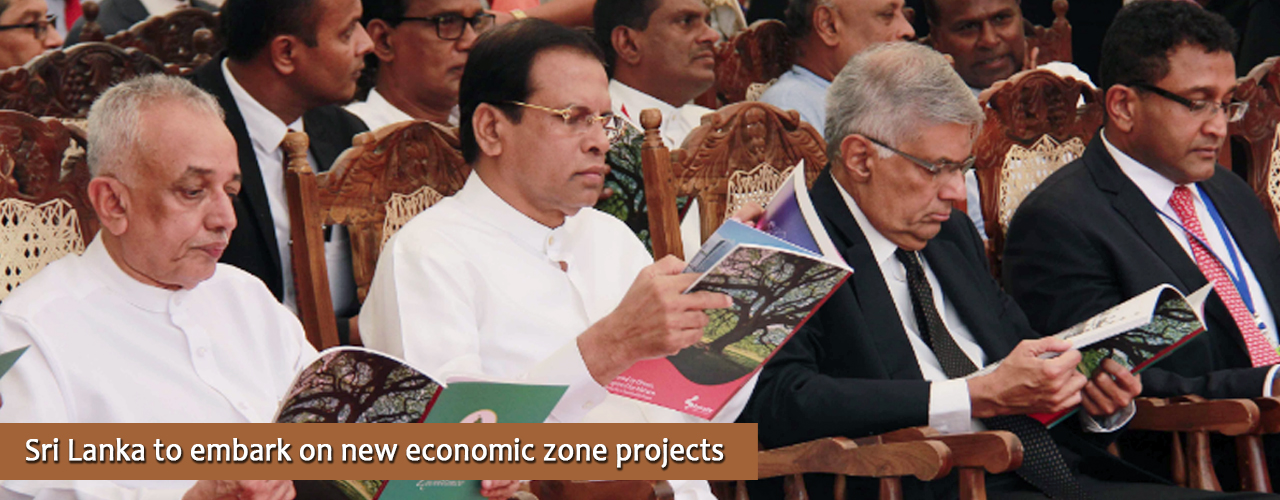 Sri Lanka to embark on new economic zone projects