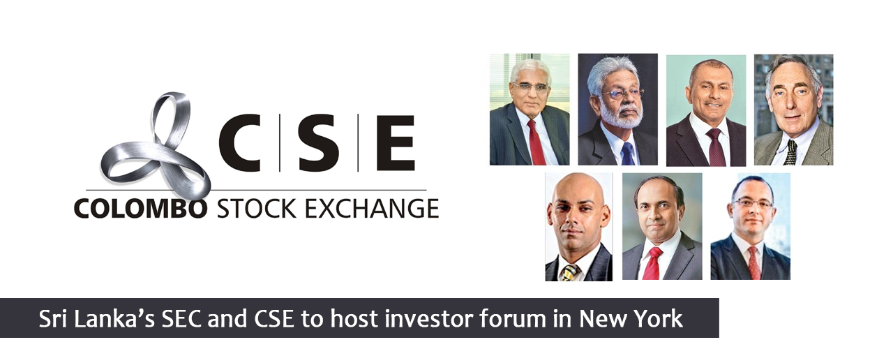 Sri Lanka’s SEC and CSE to host investor forum in New York
