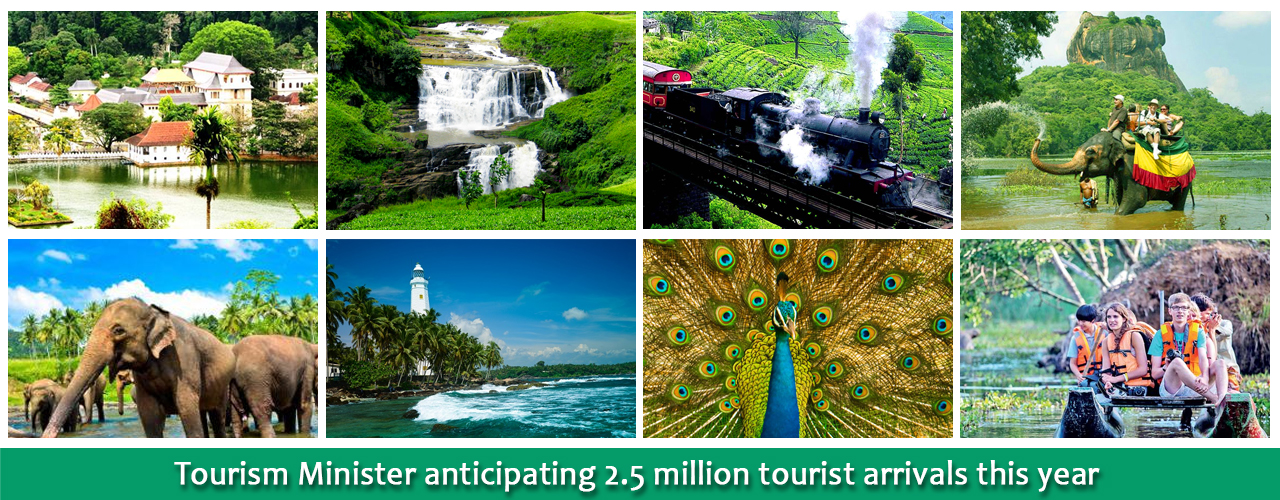 Tourism Minister anticipating 2.5 million tourist arrivals this year