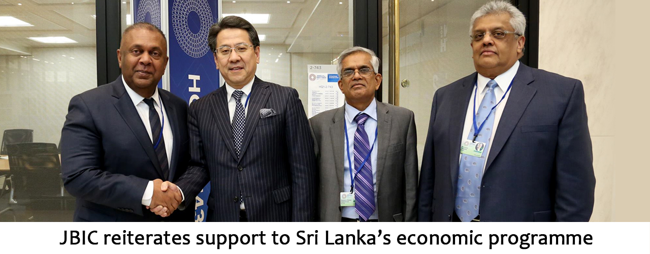 JBIC reiterates support to Sri Lanka’s economic programme