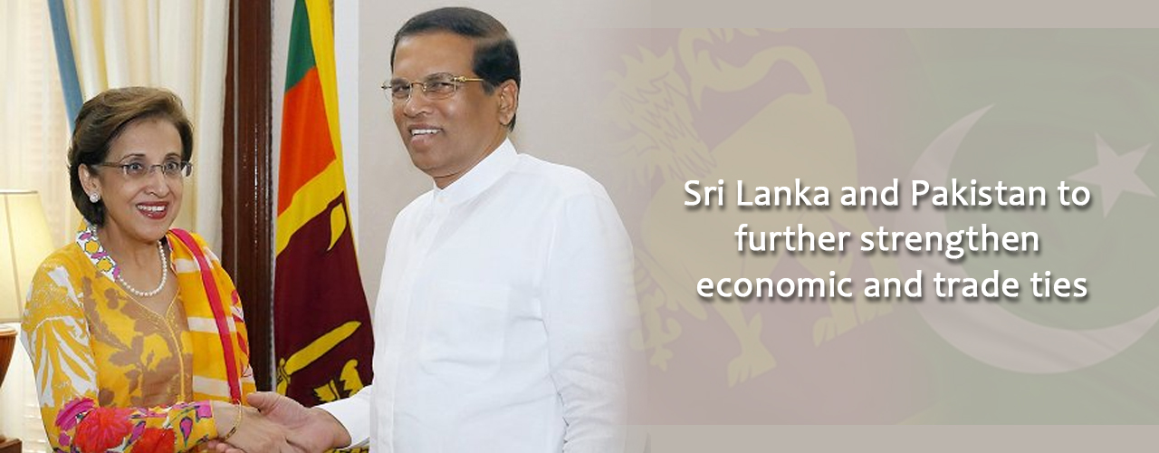 Sri Lanka and Pakistan to further strengthen economic and trade ties