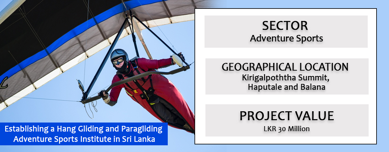Establishing a Hang Gliding and Paragliding Adventure Sports Institute in Sri Lanka