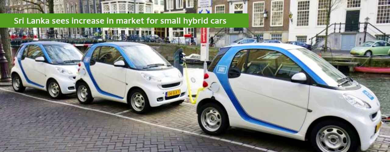 Sri Lanka sees increase in market for small hybrid cars