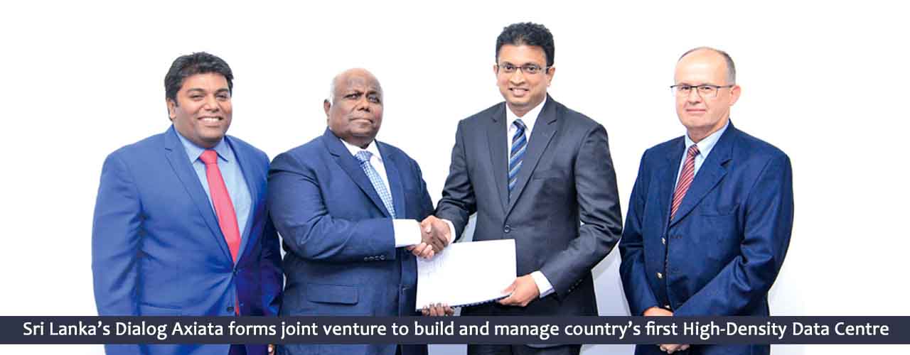 Sri Lanka’s Dialog Axiata forms joint venture to build and manage country’s first High-Density Data Center