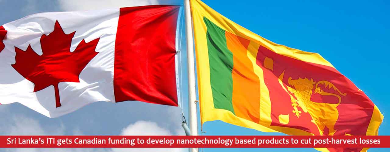 Sri Lanka’s ITI gets Canadian funding to develop nanotechnology based products to cut post-harvest losses
