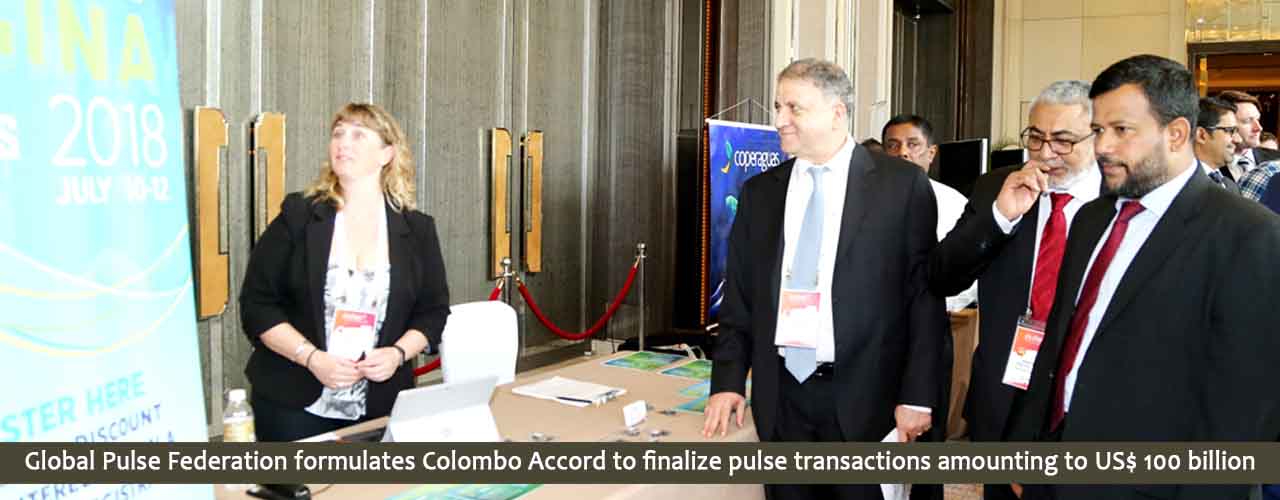 Global Pulse Federation formulates Colombo Accord to finalize pulse transactions amounting to US$ 100 billion