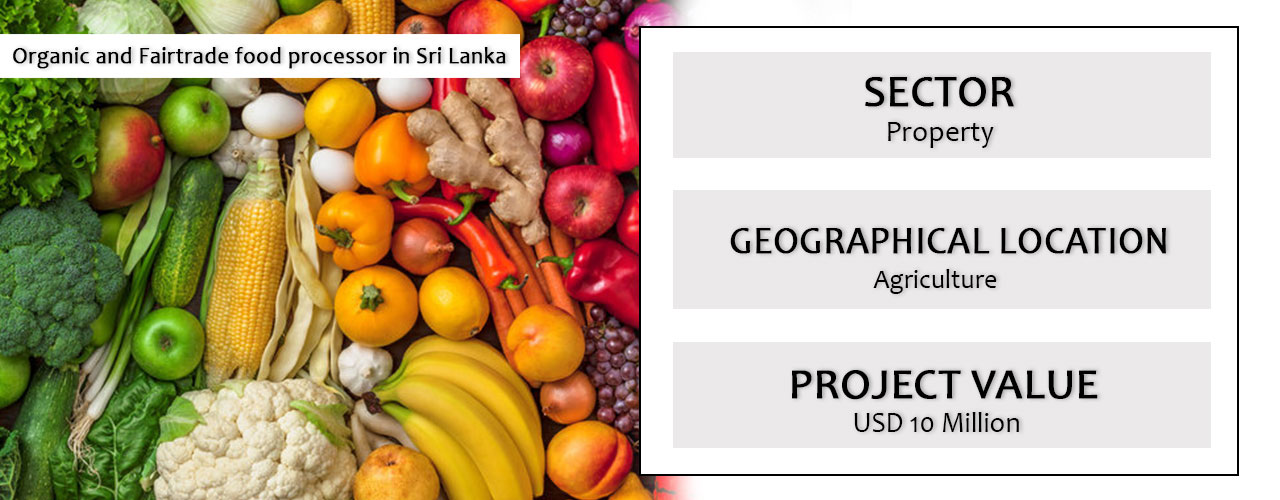 Organic and Fairtrade food processor in Sri Lanka