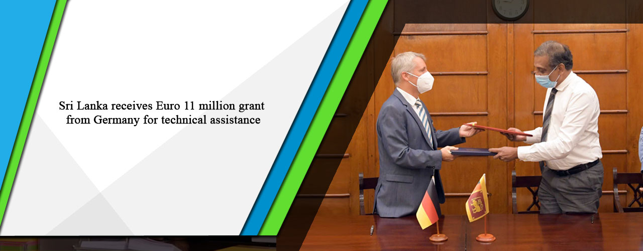 Sri Lanka receives Euro 11 million grant from Germany for technical assistance