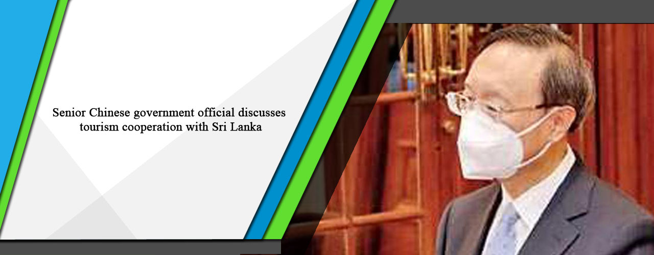 Senior Chinese government official discusses tourism cooperation with Sri Lanka