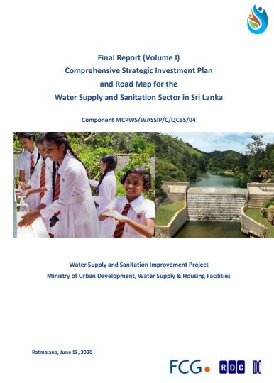 Investment Plan and Roadmap of the Water Supply and Sanitization Sector of SL
