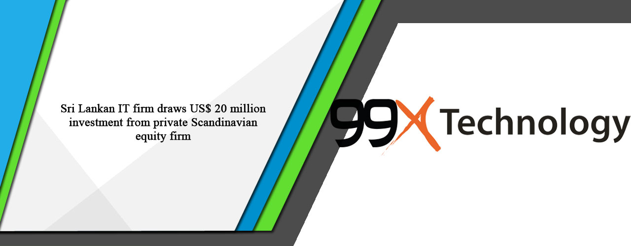 Sri Lankan IT firm draws US$ 20 million investment from private Scandinavian equity firm