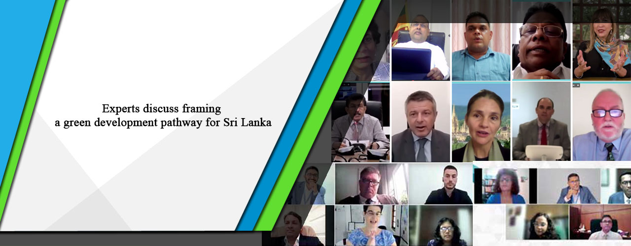 Experts discuss framing a green development pathway for Sri Lanka