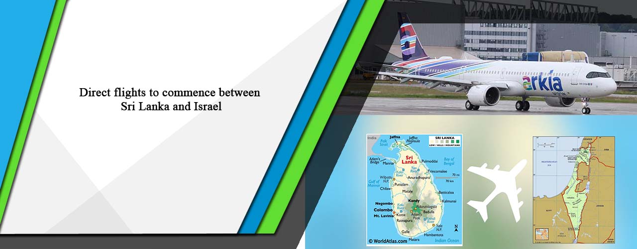 Direct flights to commence between Sri Lanka and Israel