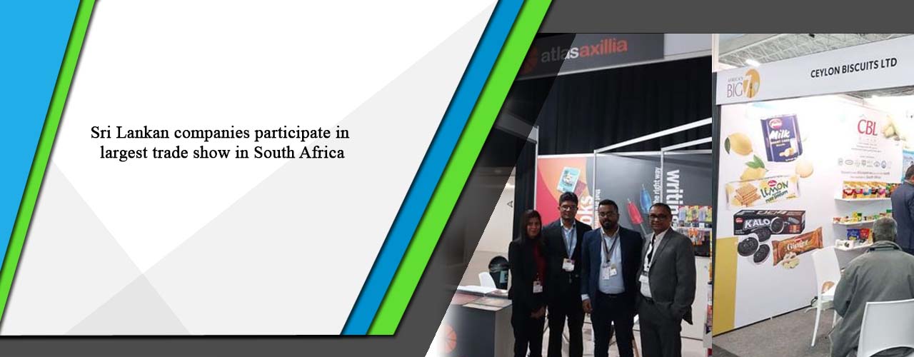 Sri Lankan companies participate in largest trade show in South Africa