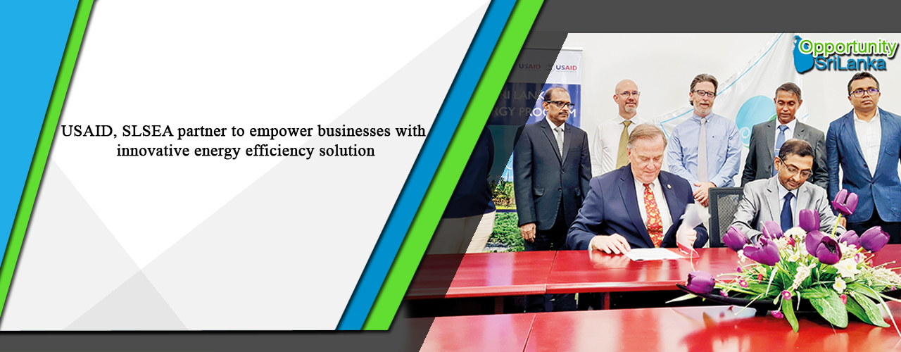 USAID, SLSEA partner to empower businesses with innovative energy efficiency solution