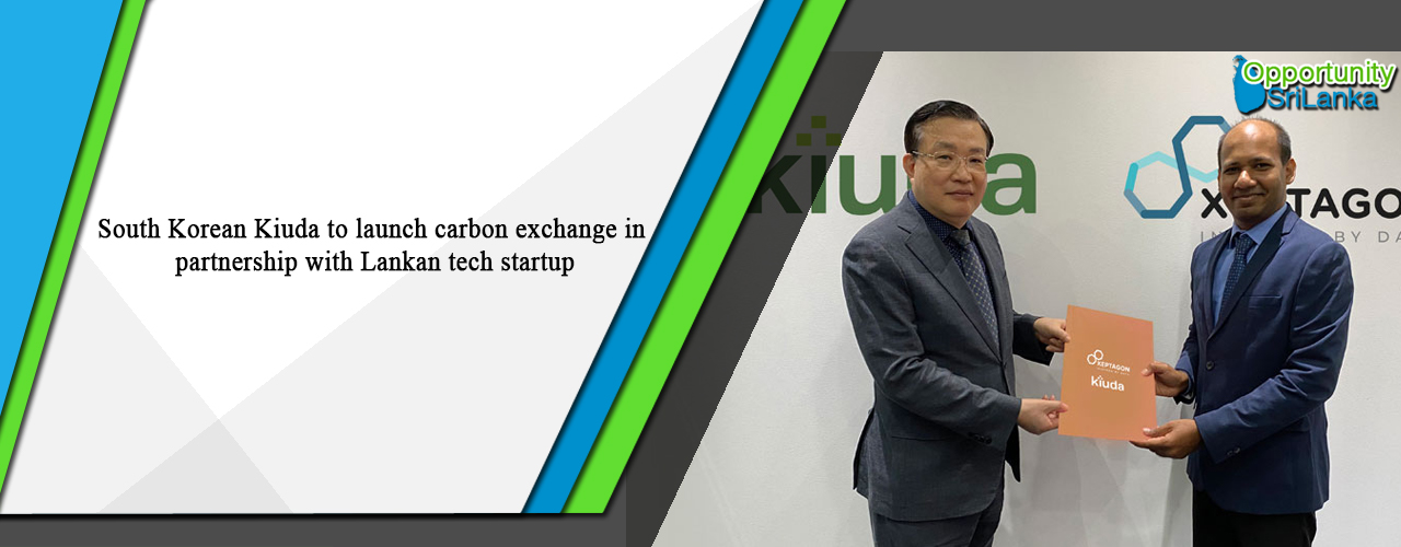 South Korean Kiuda to launch carbon exchange in partnership with Lankan tech startup