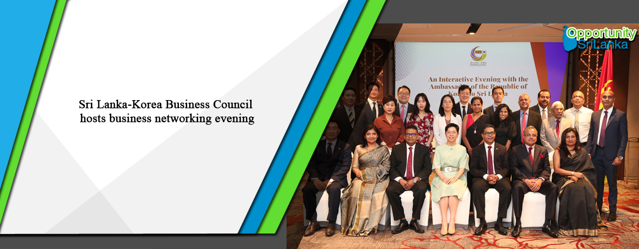 Sri Lanka-Korea Business Council hosts business networking evening