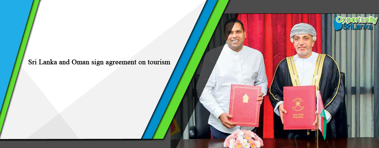 Sri Lanka and Oman sign agreement on tourism