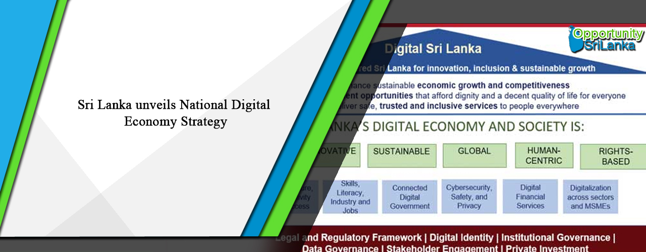 Sri Lanka unveils National Digital Economy Strategy