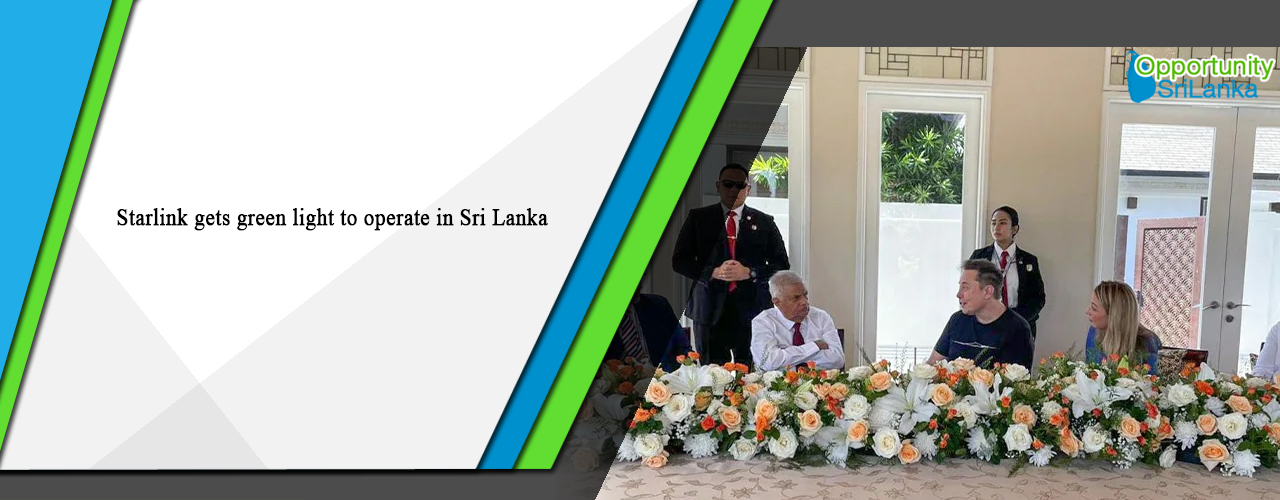 Starlink gets green light to operate in Sri Lanka