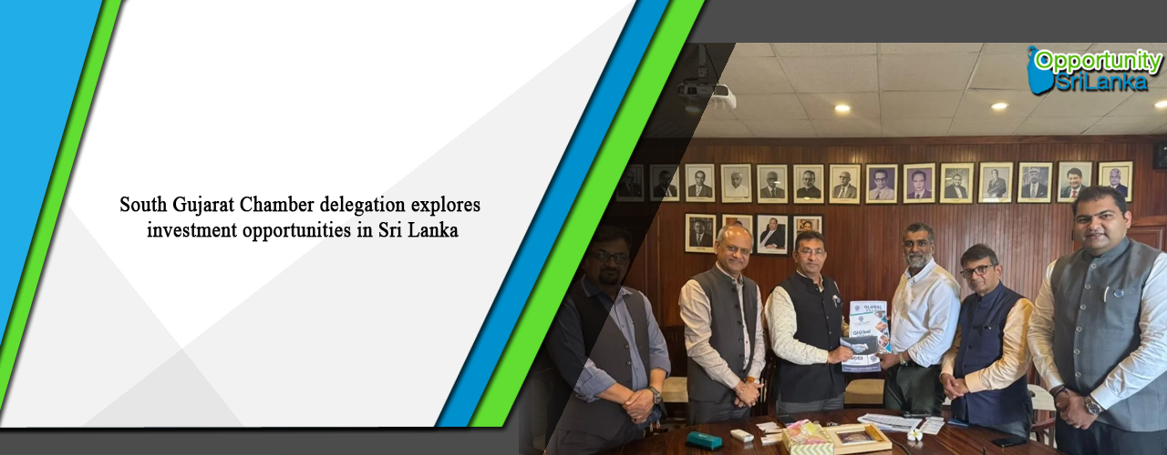 South Gujarat Chamber delegation explores investment opportunities in Sri Lanka