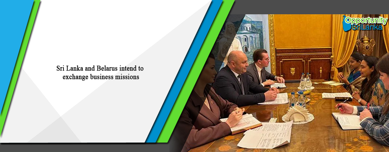 Sri Lanka and Belarus intend to exchange business missions