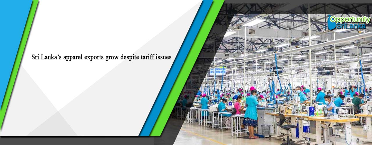 Sri Lanka’s apparel exports grow despite tariff issues