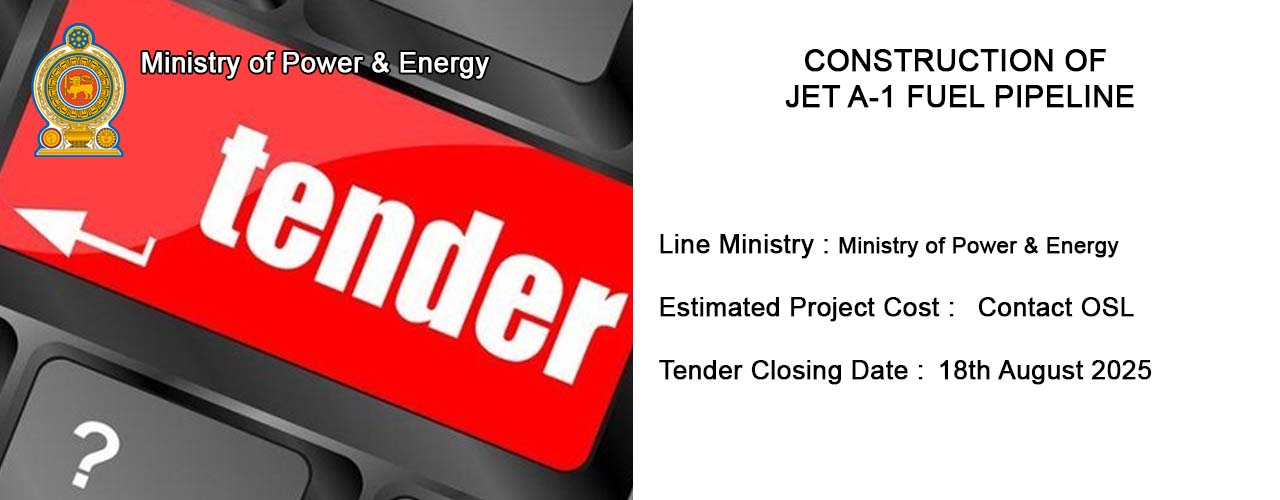 CONSTRUCTION OF JET A-1 FUEL PIPELINE