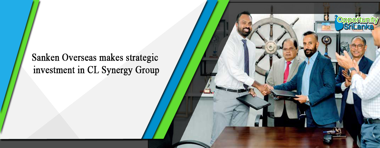 Sanken Overseas makes strategic investment in CL Synergy Group