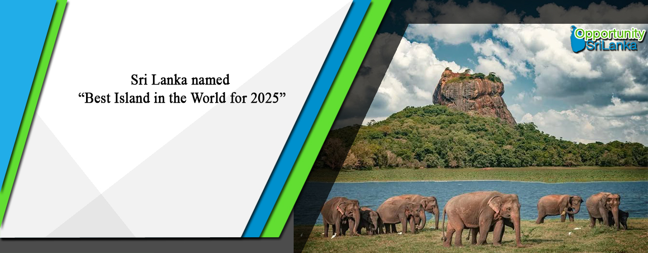 Sri Lanka named “Best Island in the World for 2025”