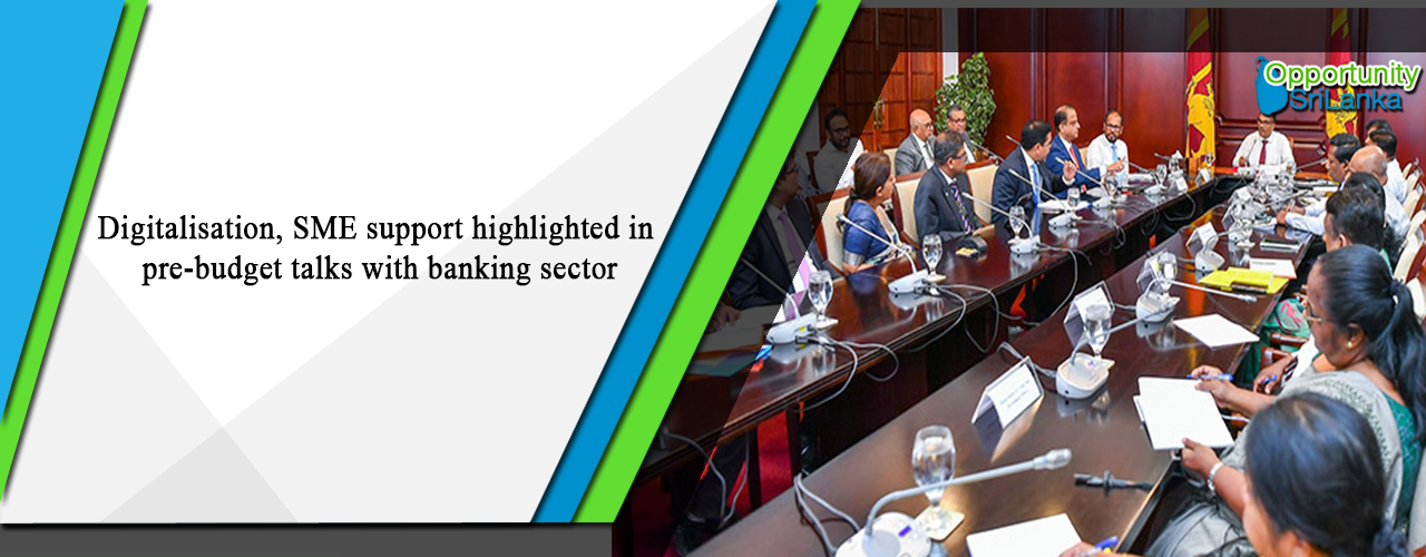Digitalisation, SME support highlighted in pre-budget talks with banking sector