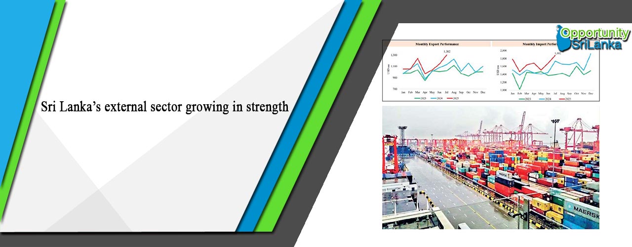 Sri Lanka’s external sector growing in strength