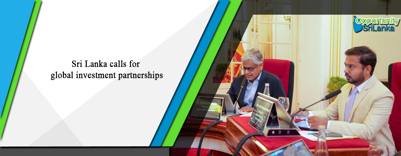 Sri Lanka calls for global investment partnerships