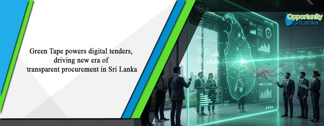 Green Tape powers digital tenders, driving new era of transparent procurement in Sri Lanka