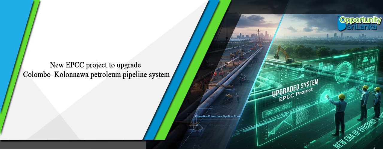 New EPCC project to upgrade Colombo–Kolonnawa petroleum pipeline system