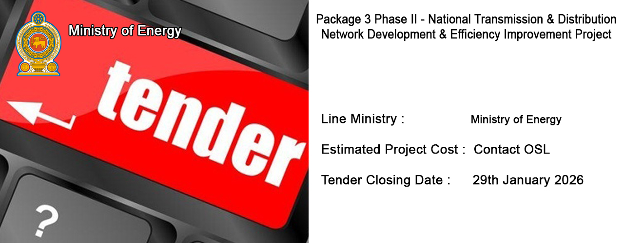 Package 3 Phase II – National Transmission & Distribution Network Development & Efficiency Improvement Project