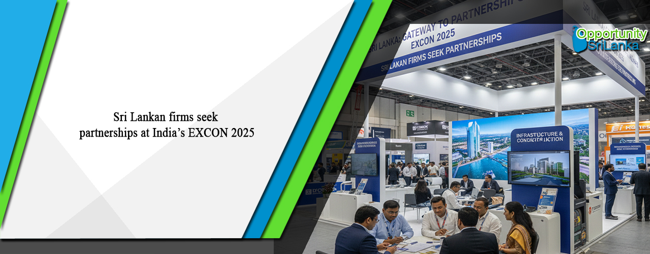 Sri Lankan firms seek partnerships at India’s EXCON 2025