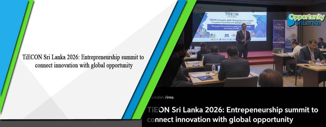 TiECON Sri Lanka 2026: Entrepreneurship summit to connect innovation with global opportunity