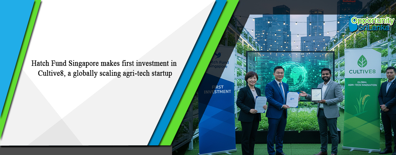 Hatch Fund Singapore makes first investment in Cultive8, a globally scaling agri-tech startup