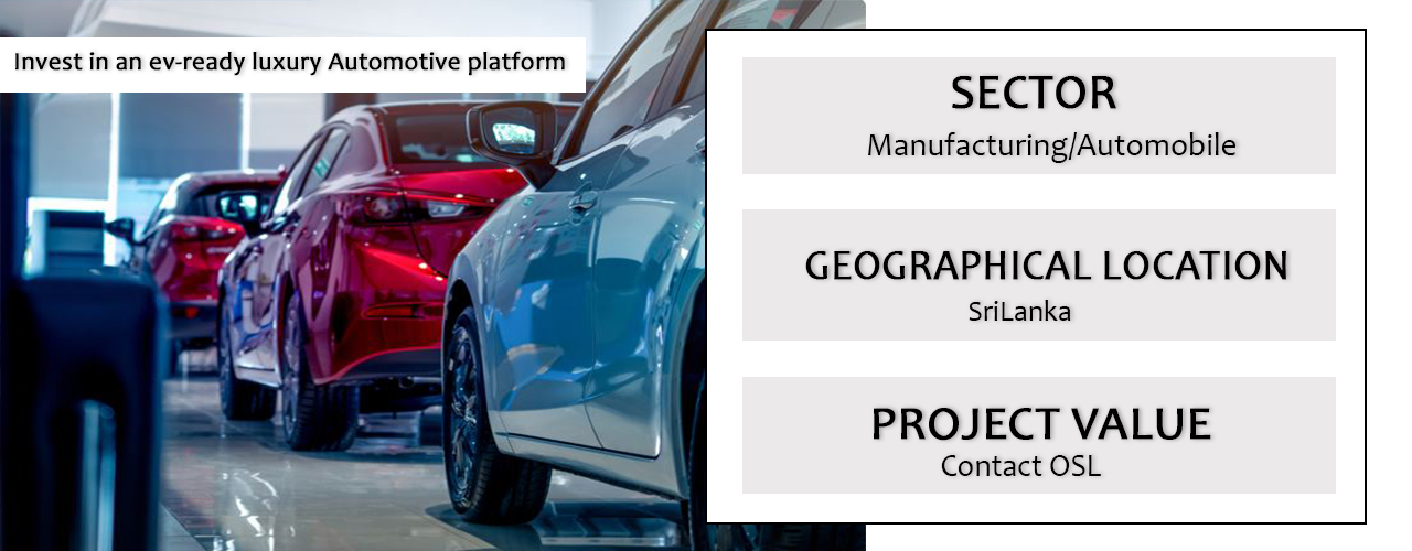 Invest in an Ev-ready luxury Automotive platform