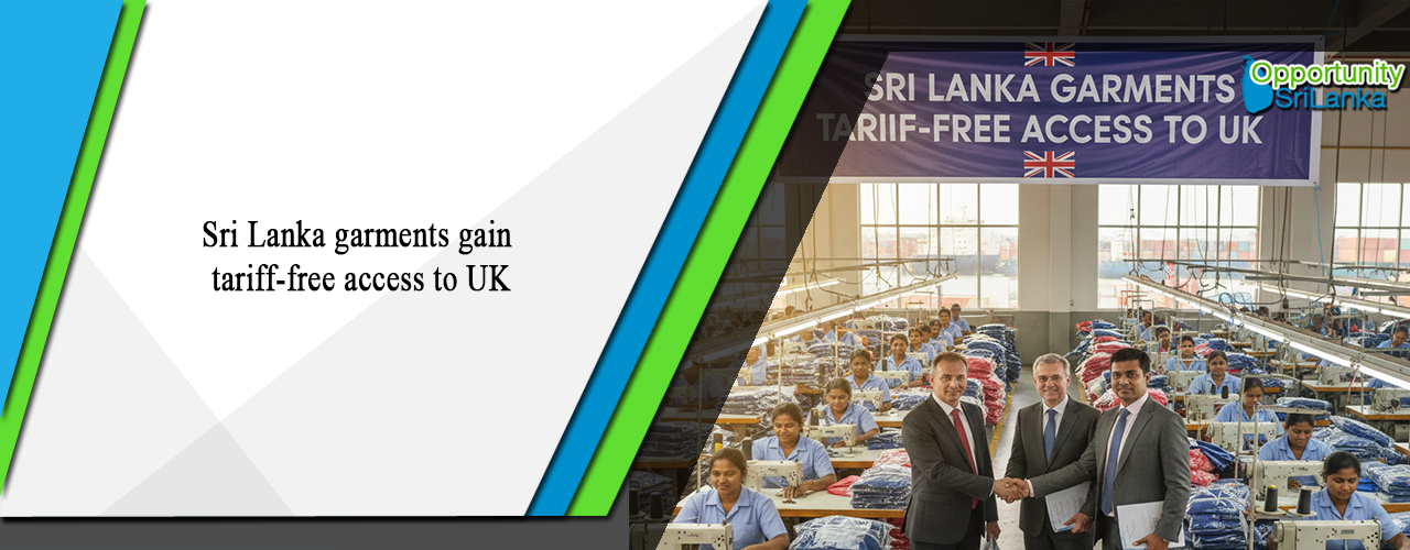 Sri Lanka garments gain tariff-free access to UK