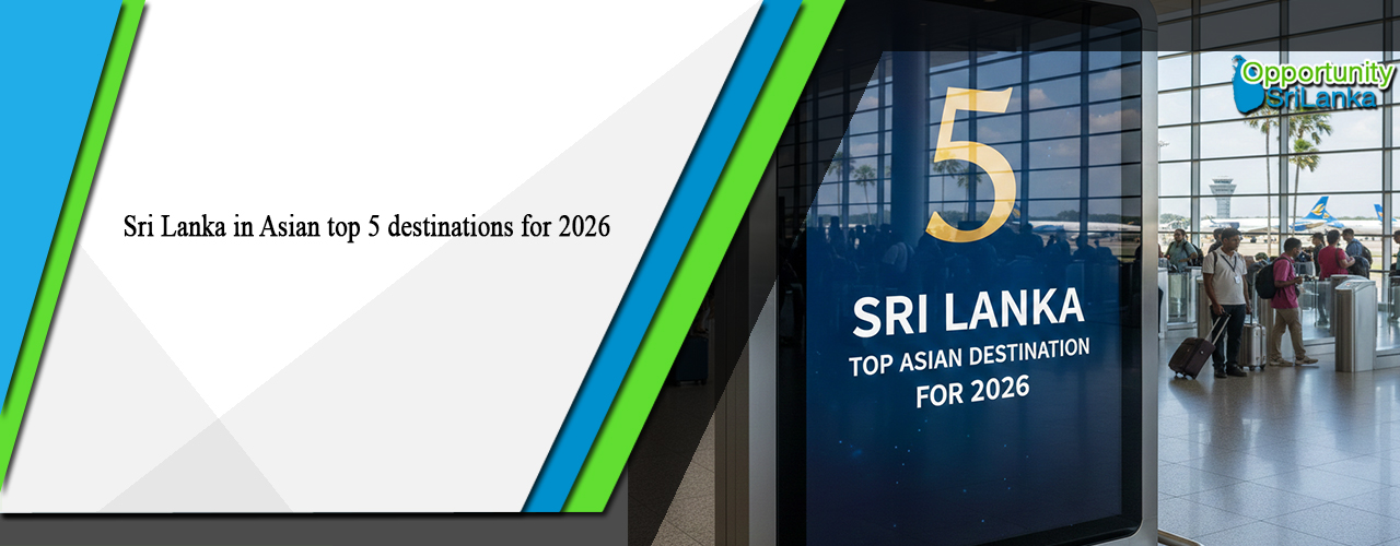 Sri Lanka in Asian top 5 destinations for 2026
