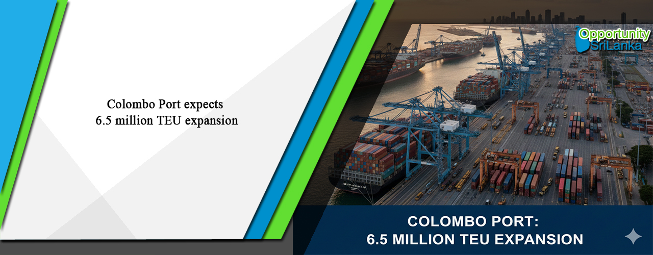 Colombo Port expects 6.5 million TEU expansion