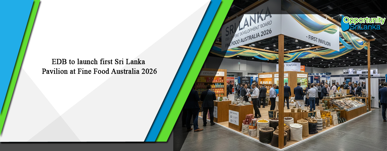 EDB to launch first Sri Lanka Pavilion at Fine Food Australia 2026