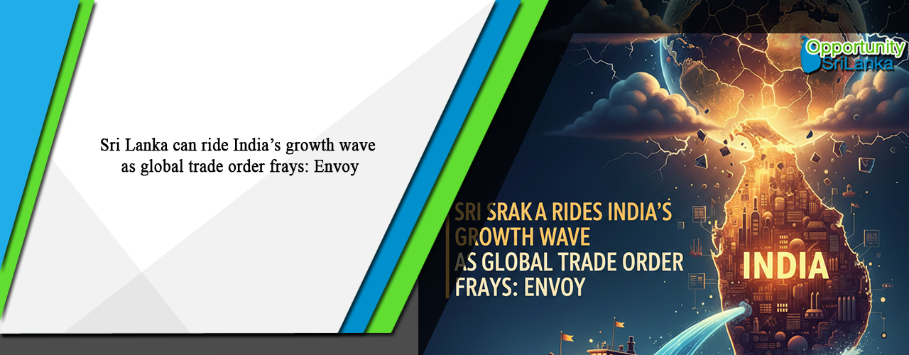 Sri Lanka can ride India’s growth wave as global trade order frays: Envoy