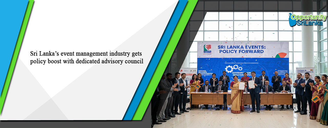 Sri Lanka’s event management industry gets policy boost with dedicated advisory council