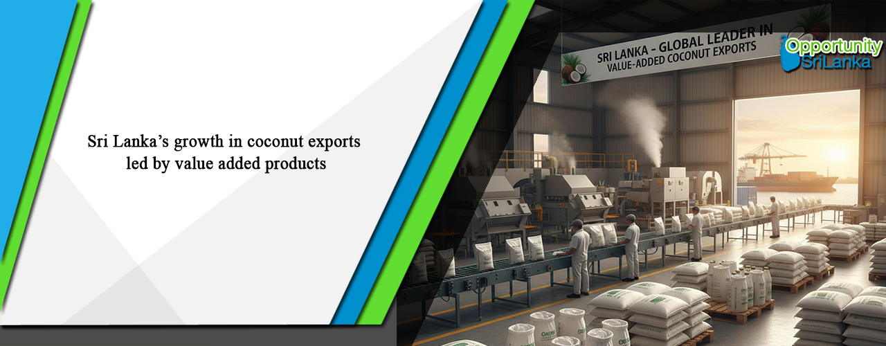 Sri Lanka’s growth in coconut exports led by value added products